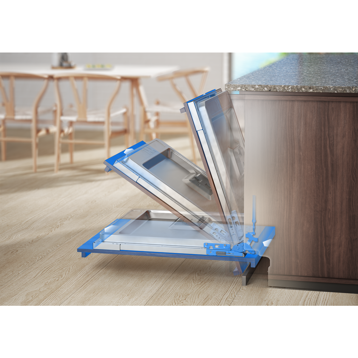 Electrolux - Lavastovilje e montuar - EEQ47210L