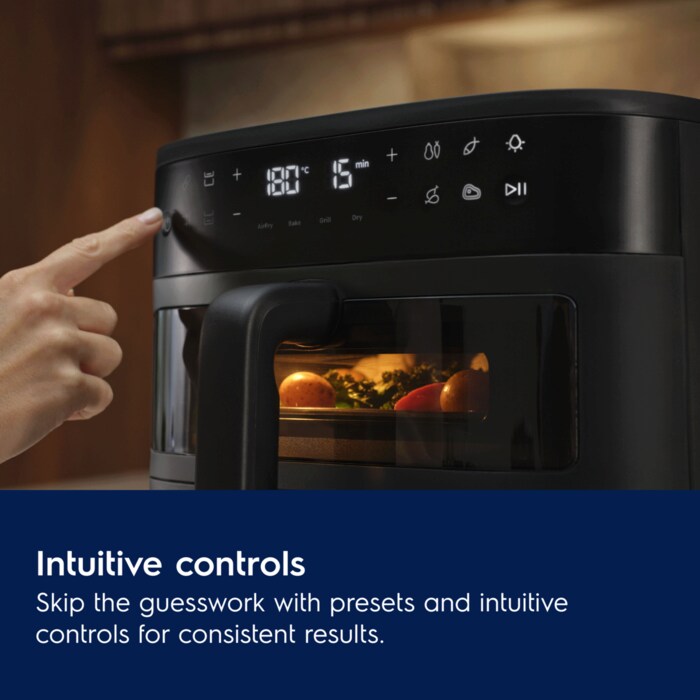 Intuitive controls
Skip the guesswork with presets and intuitive controls for consistent results.