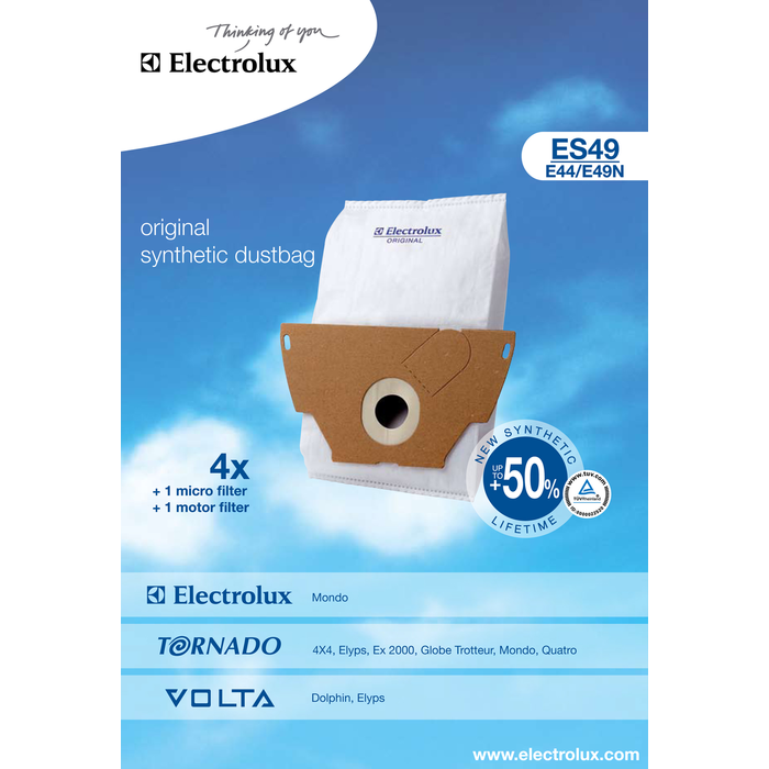 Electrolux - Dust bag - ES49