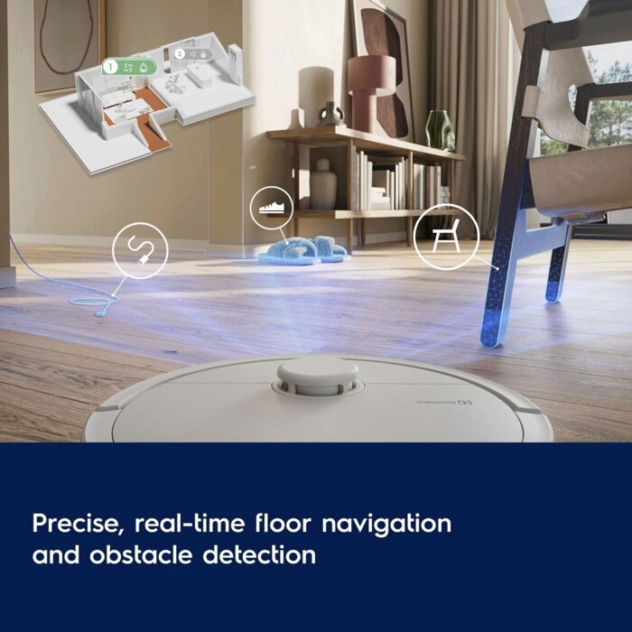 Precise, real-time floor navigation and obstacle detection.