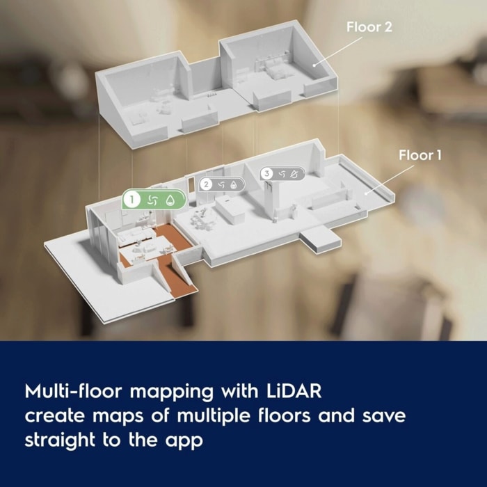 Multi-floor mapping with LiDAR create maps of multiple floors and save straight to the app