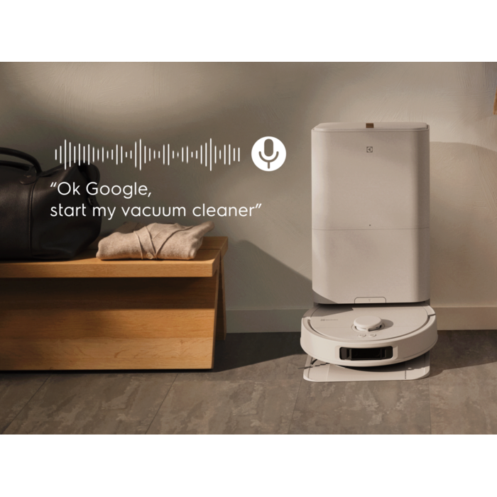 Compatible with Google Home and Alexa control your robot cleaner with voice commands