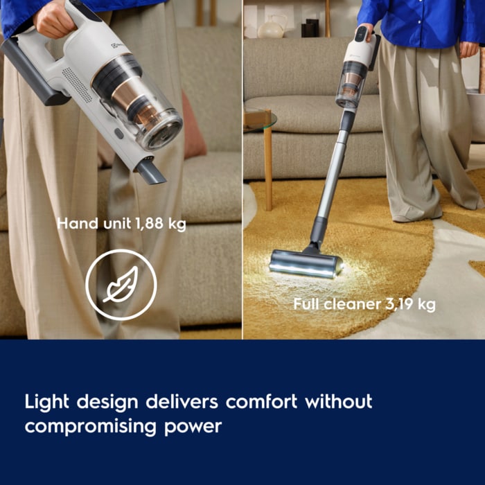 Light design delivers comfort without compromising power