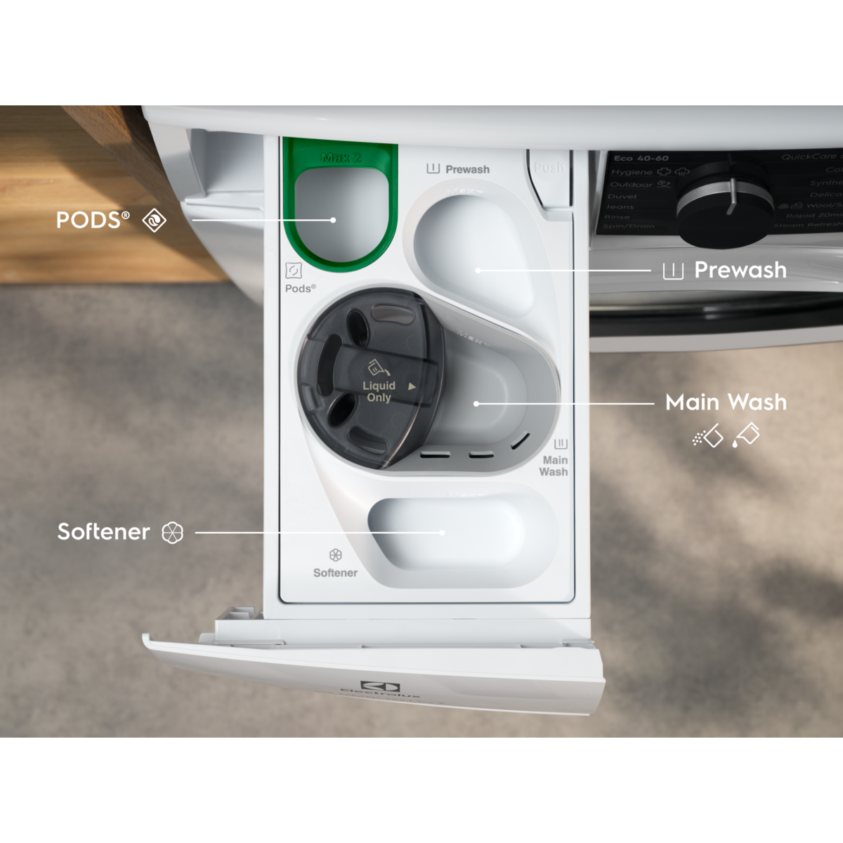Electrolux - Makina larëse tharëse autonome - EW8W4402QE