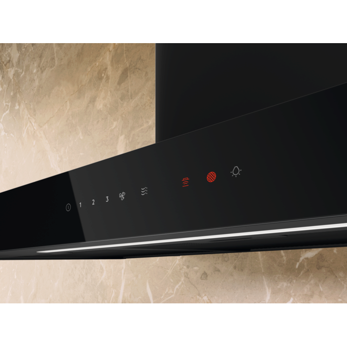 Electrolux - Black cooker hood - LFT819K