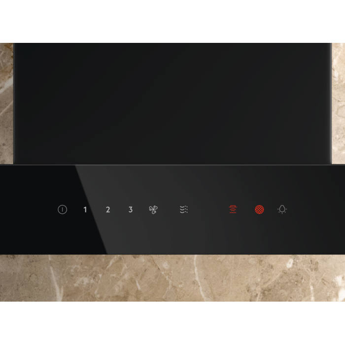 Electrolux - Black cooker hood - LFT819K