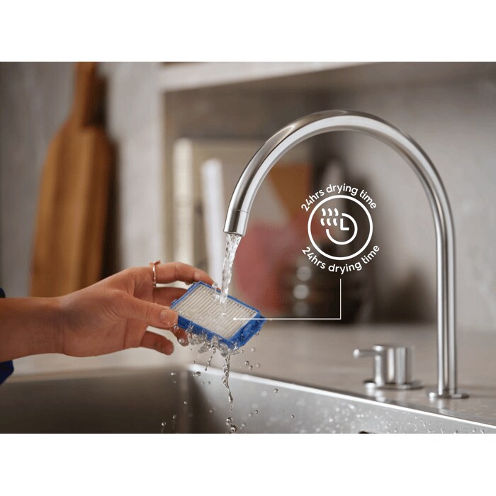 Designed for durability – filter can be rinsed and reused every few months