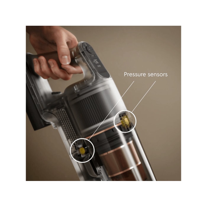 Hand unit sensors for fast detection. 