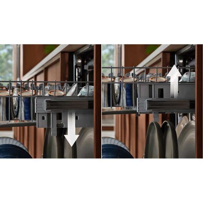 QuickLift basket gives you space where you need it.