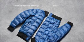 blue down jackets